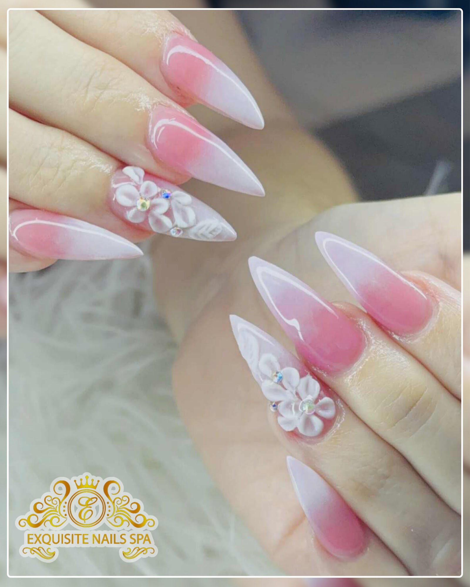 Exquisite Nails & Spa nail work in Plainfield, Illinois
